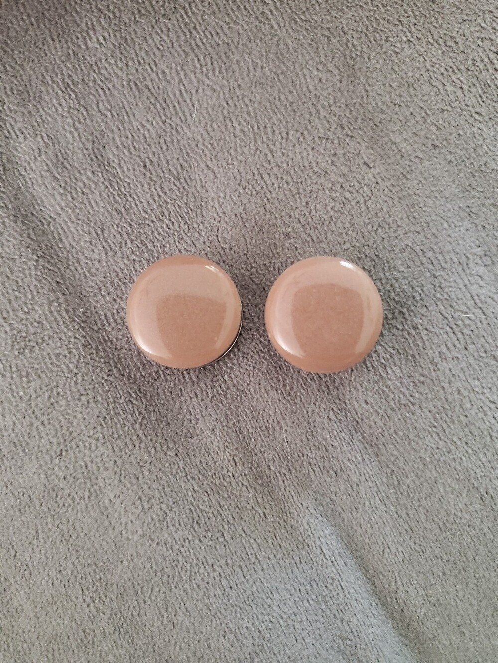 9/16" Dark Nude/Blush Pink Plugs